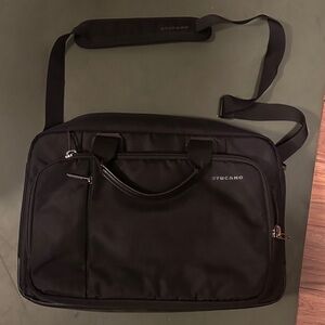 Black Tucano Fabric Laptop Bag